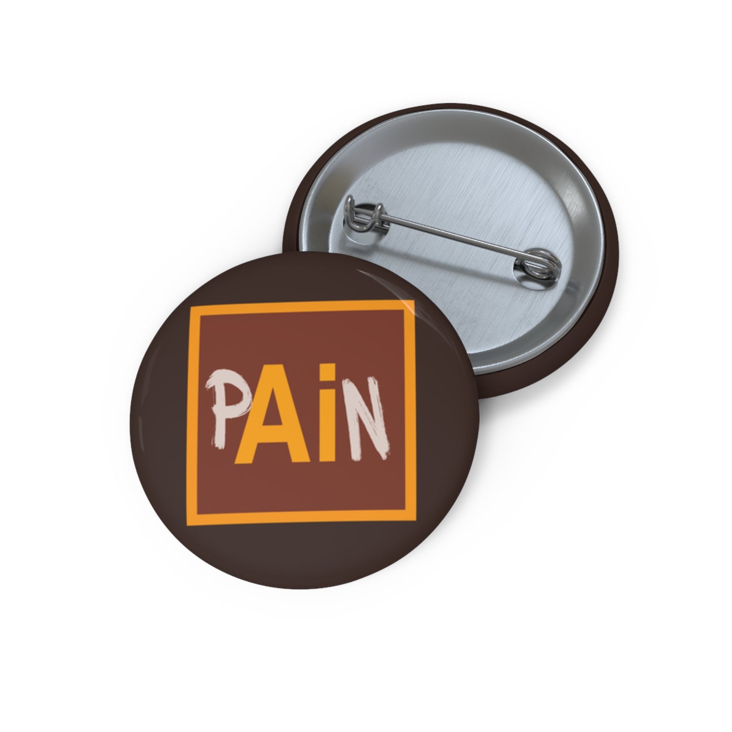 Art is Hell Custom Pin Buttons