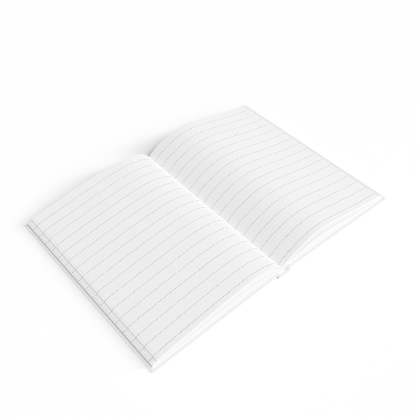 Grey Stitching Design (Journal - Ruled Line)