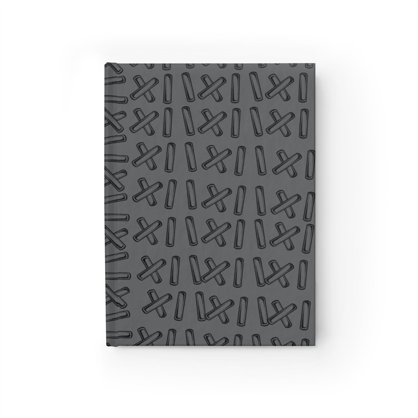 Grey Stitching Design (Journal - Blank)