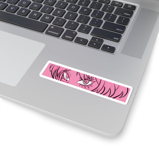 Colorful Kiss-Cut Stickers - Anime Eyes Design, Laptop Decor, Cute Gift, Journal Stickers, Aesthetic Art