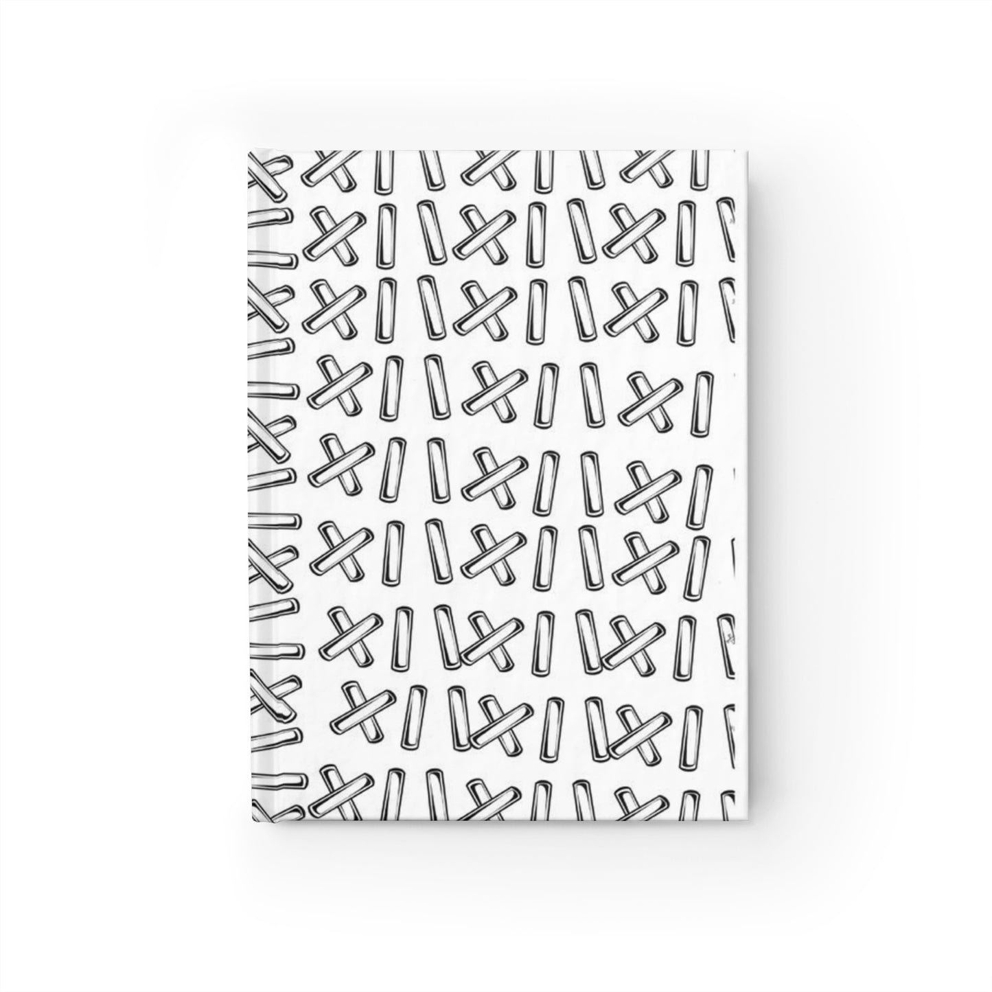 White Stitching Design (Journal - Ruled Line)