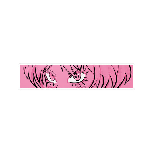 Vinyl Kiss-Cut Anime Waifu Sticker, Laptop Decals, Cool Planner Stickers, Unique Gift for Teens, Decorative Accessories